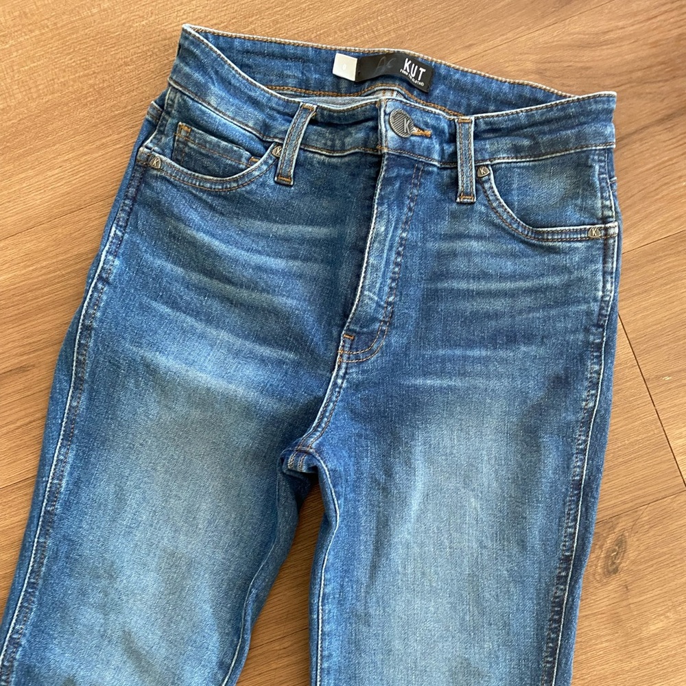 Kut from the Kloth Women's "Connie" Skinny Jeans Size 0 - Picture 2 of 8